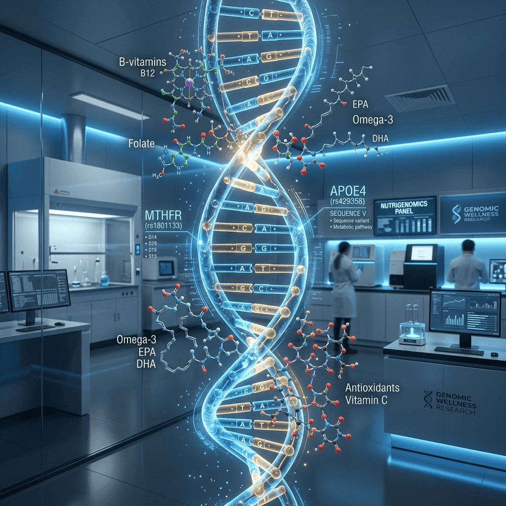 Nutrigenomics 2026: MTHFR Gene & APOE Optimization