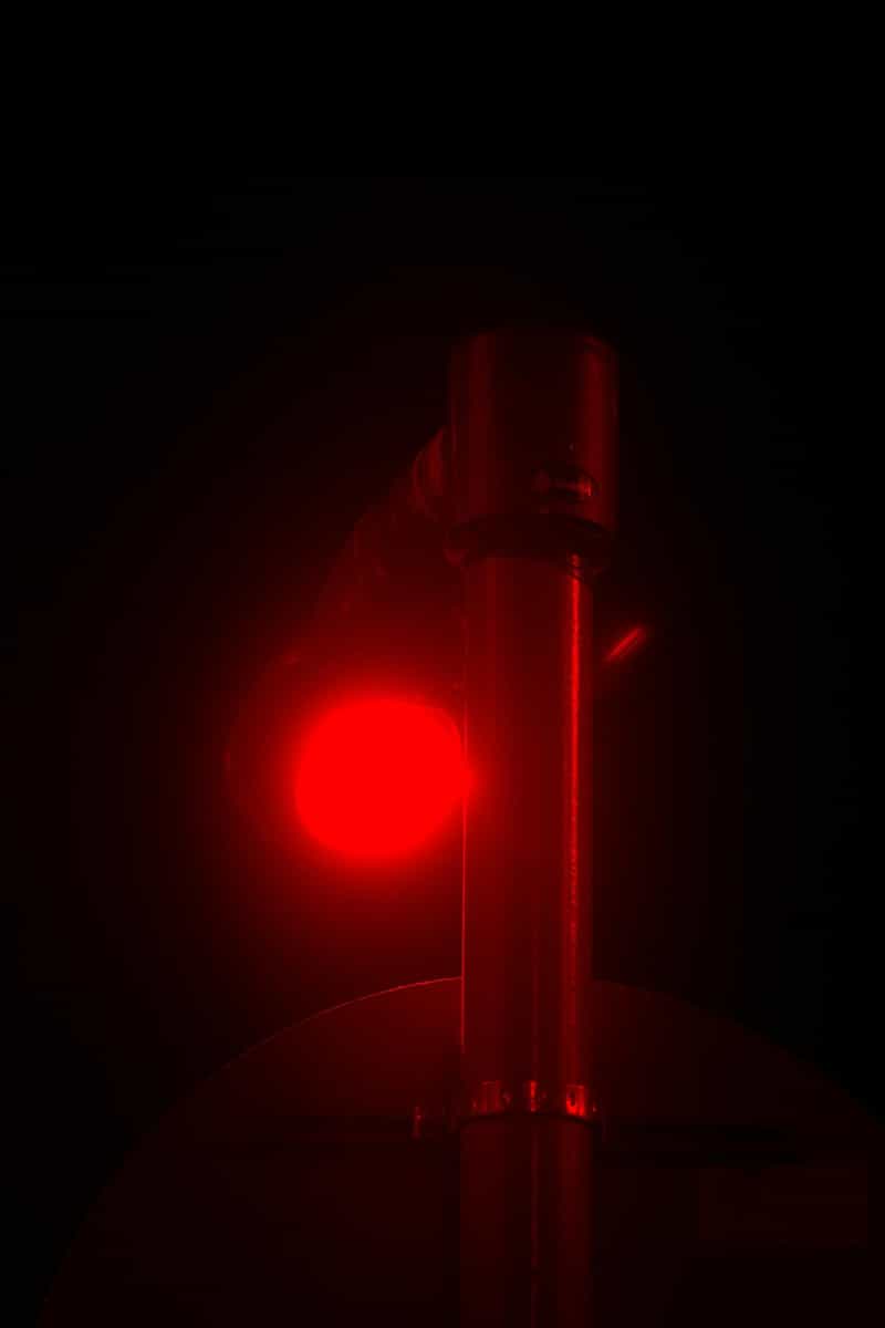 Red light therapy illustration