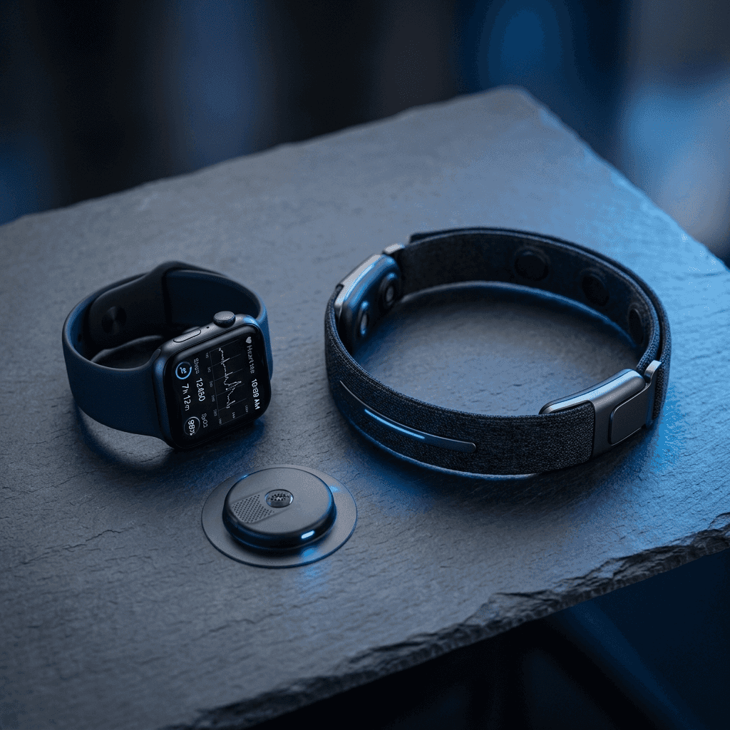 Biohacking wearable technology: HRV, CGM, and biometric tracking devices